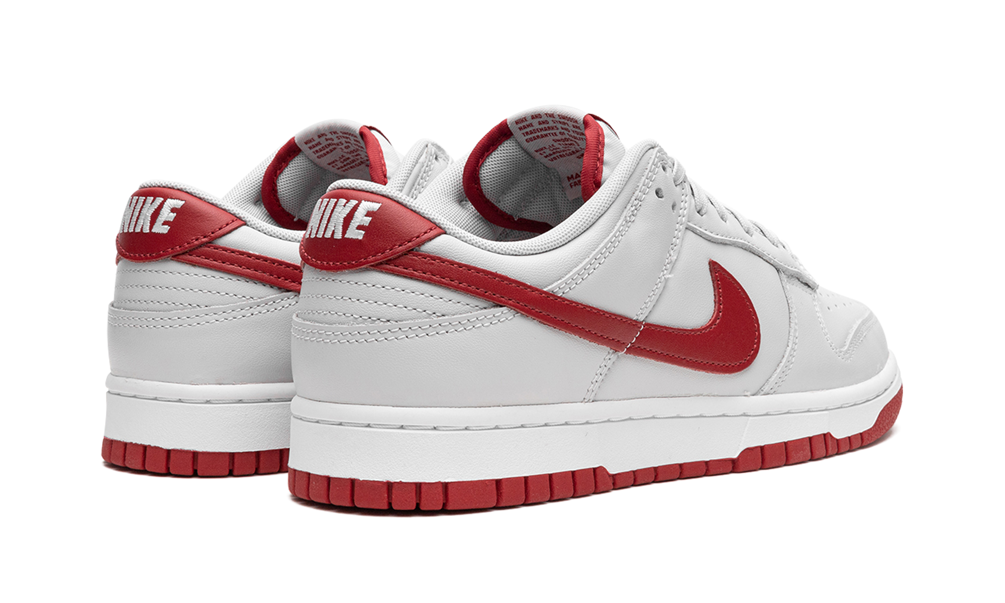 Dunk Low "Vast Grey / Varsity Red" FJ0832 011