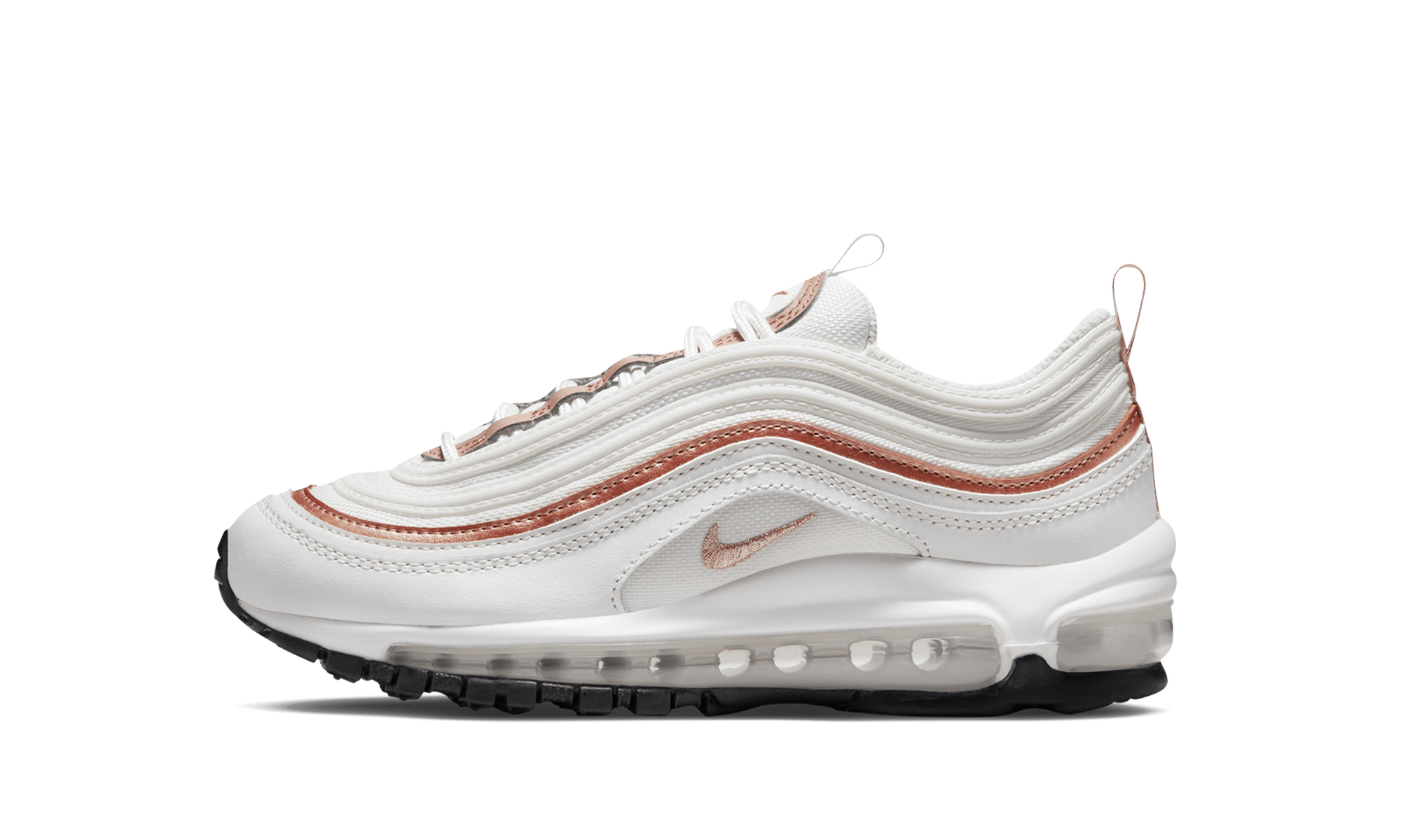 Grade School Nike AIR MAX 97 "METALLIC BRONZE" 921522-109