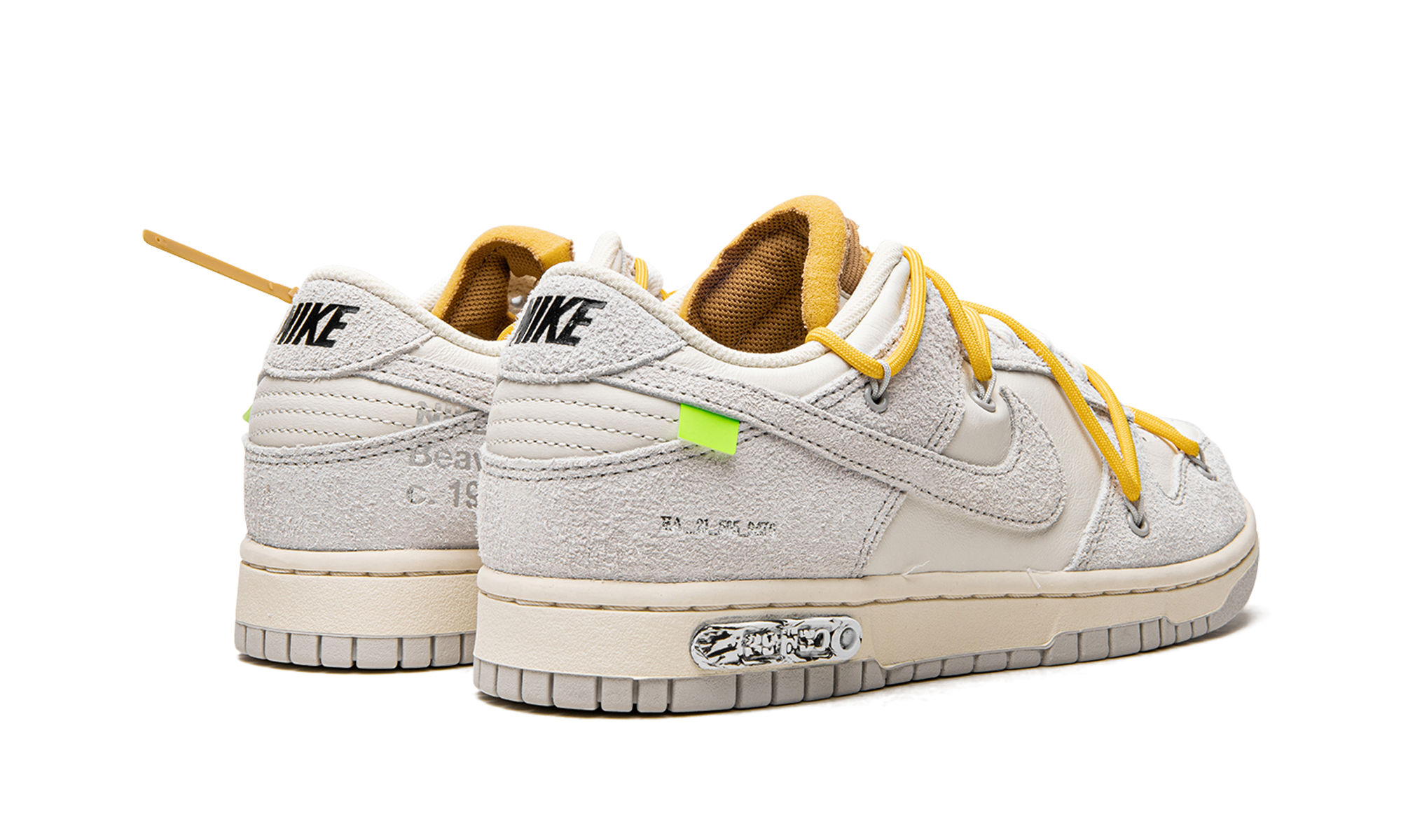 Dunk Low "Off White Lot - 39" DJ0950 109