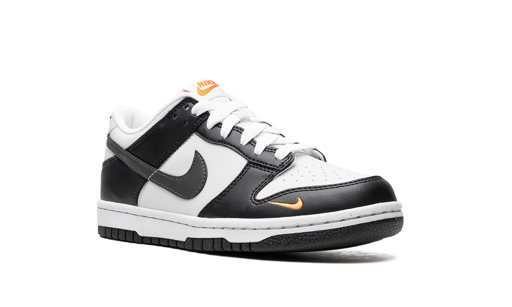 Dunk Low Next Nature GS "Black Bright Mandarin" FN7784 001