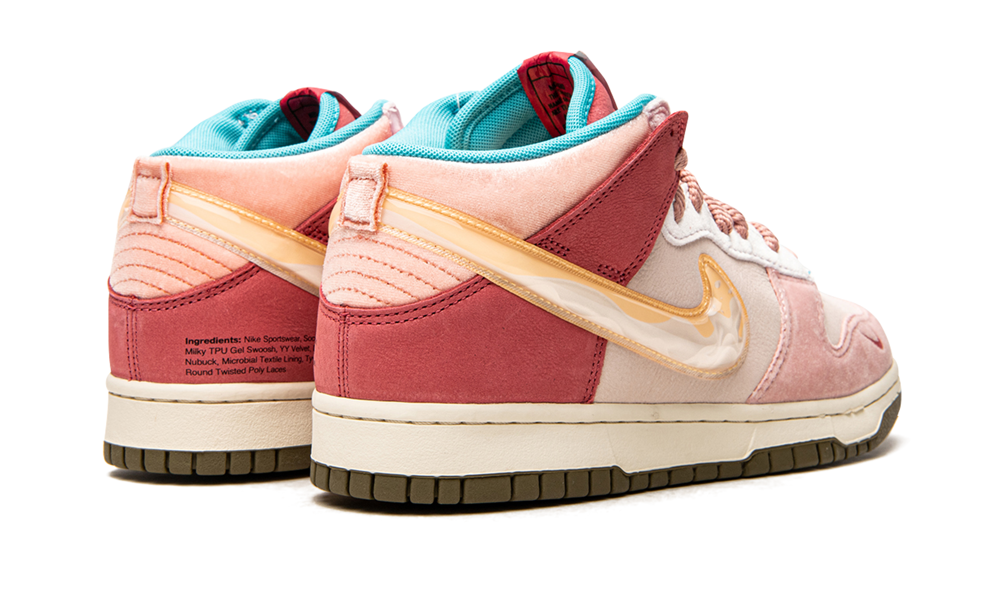 Dunk Mid "Social Status - Strawberry Chocolate" DJ1173 600