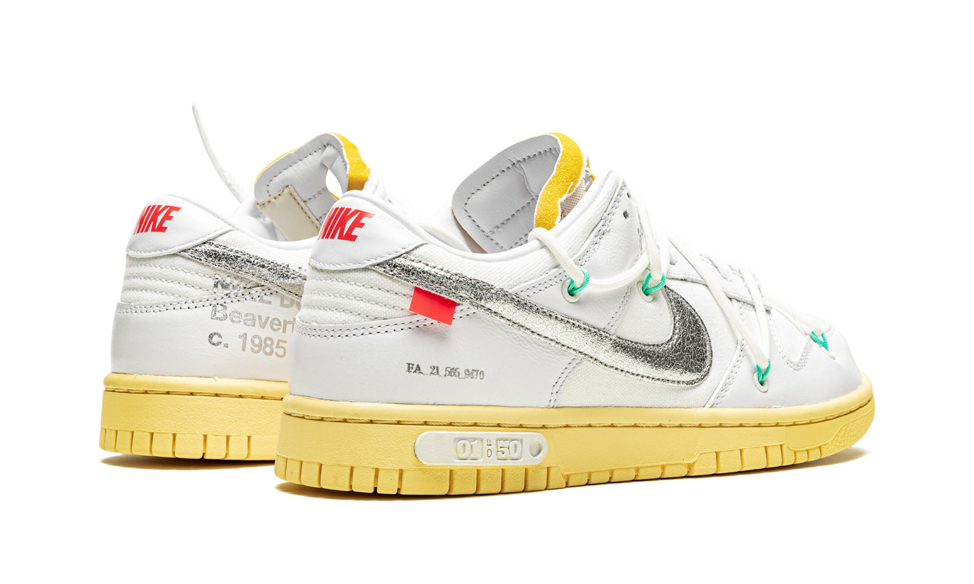 Dunk Low "Off-White - Lot 01" DM1602 127