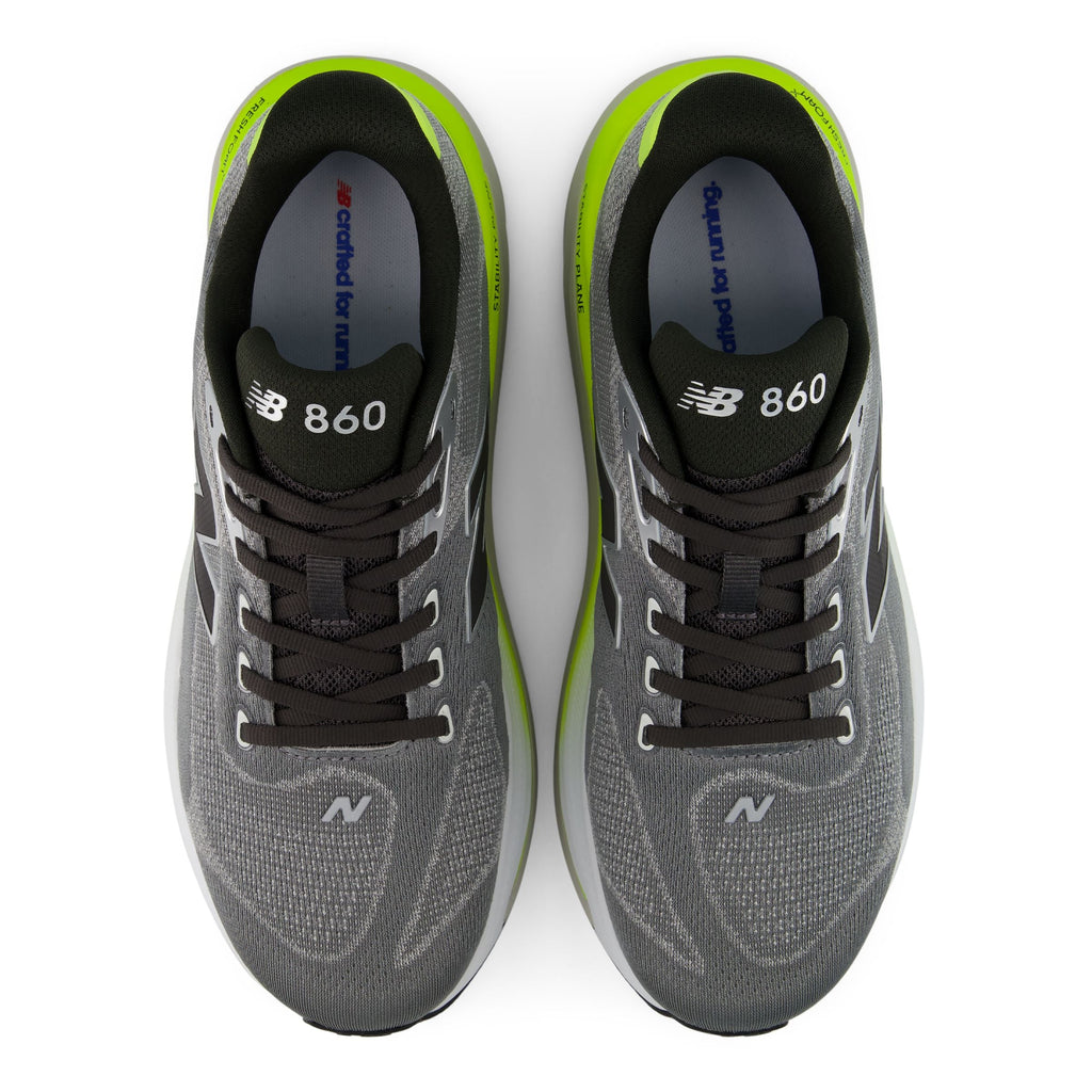 New Balance Mens Fresh Foam X 860 V15 - SLATE GREY (Extra Wide)