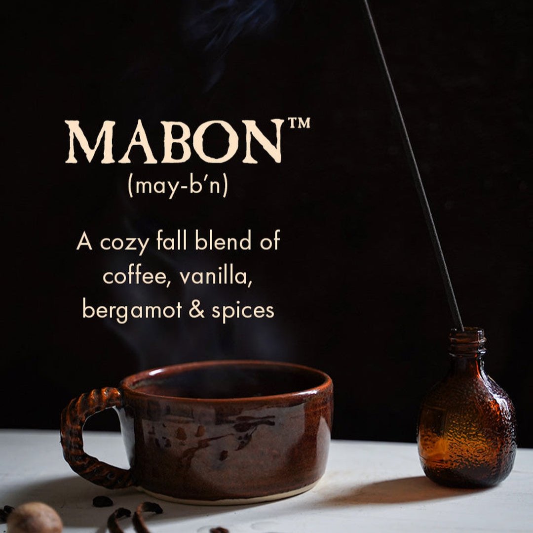 Mabon Incense: with All-Natural Coffee, Vanilla, Bergamot, & Spices
