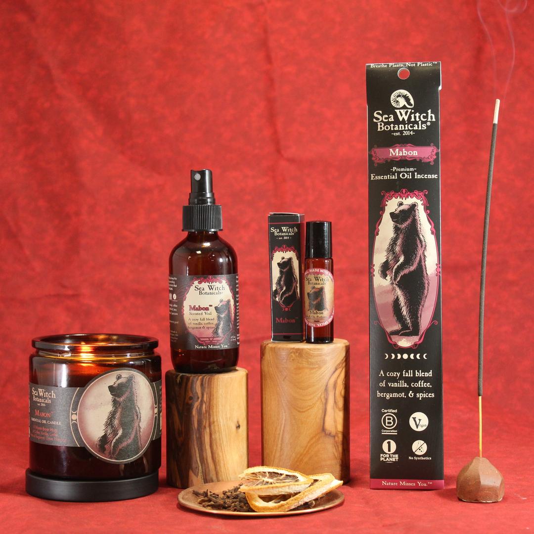 Mabon Incense: with All-Natural Coffee, Vanilla, Bergamot, & Spices