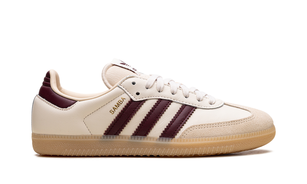 Samba OG "Cream White / Burgundy" JS3830