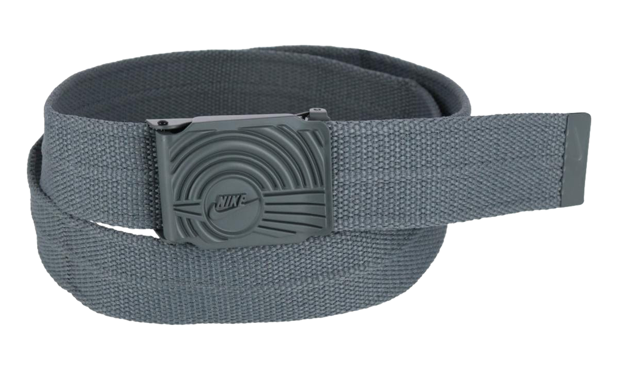 Ribbed Web Belt "Dunk Inspired Buckle - Dark Gray" 18001051 FA