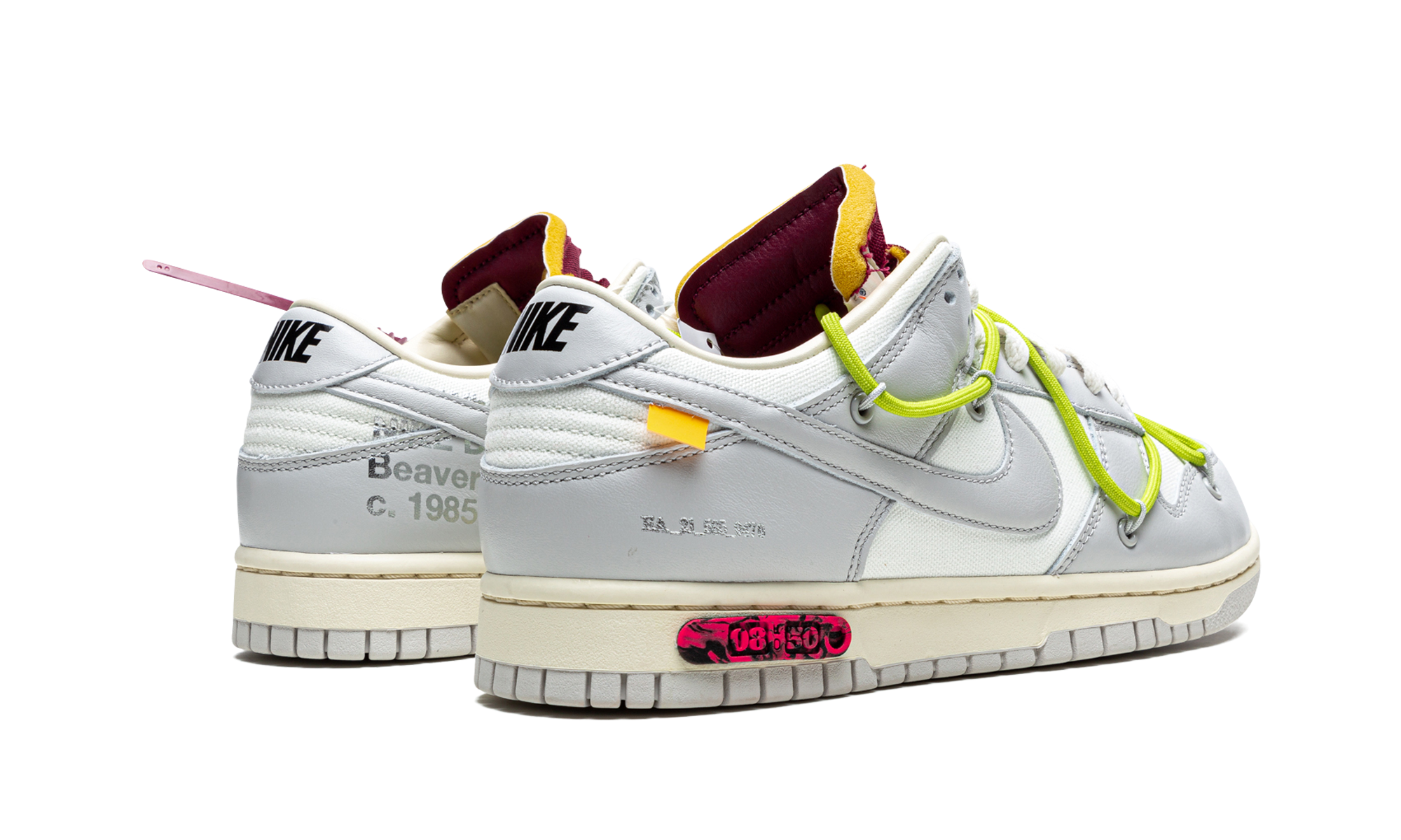 Dunk Low "Off-White - Lot 08" DM1602 106