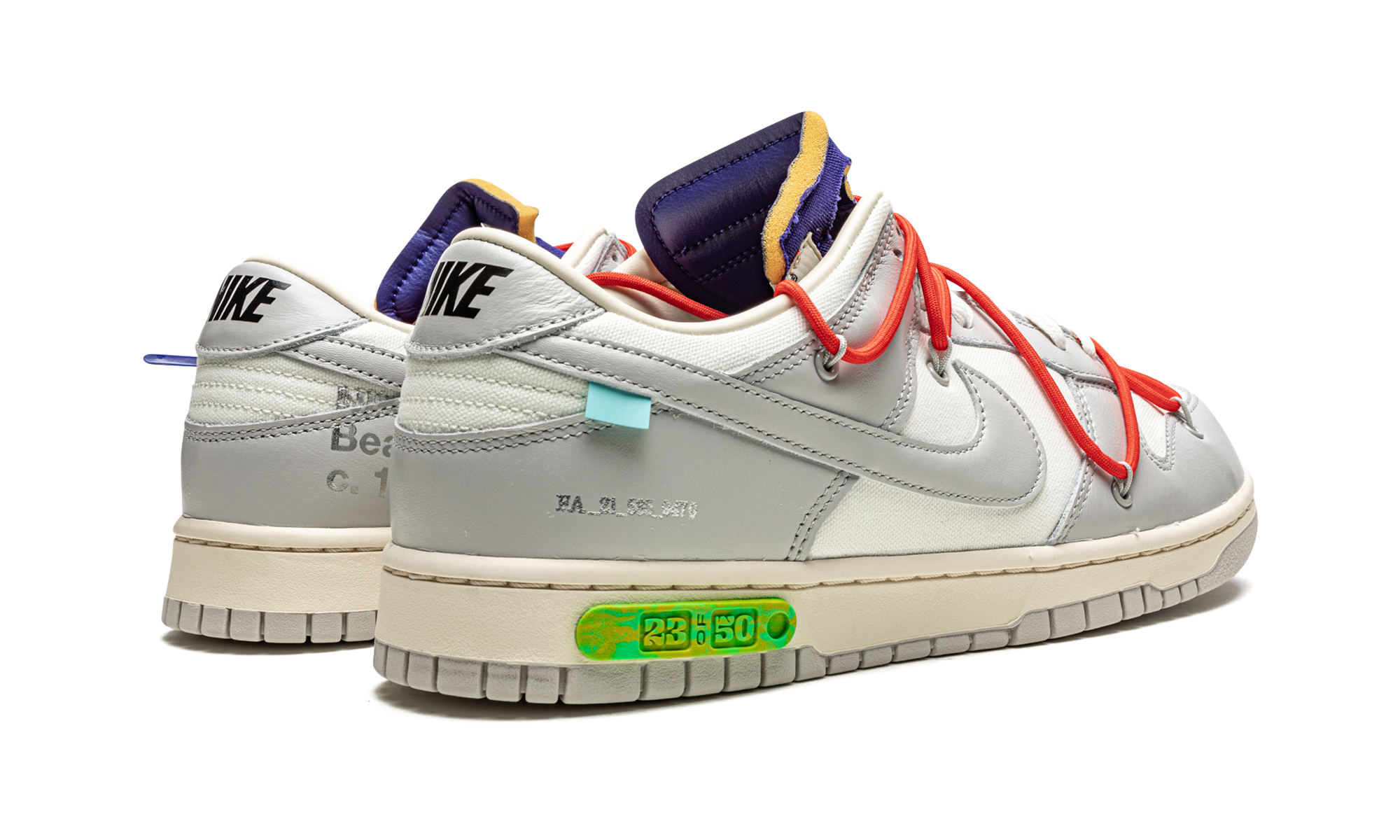 Dunk Low "Off-White - Lot 23" DM1602 126