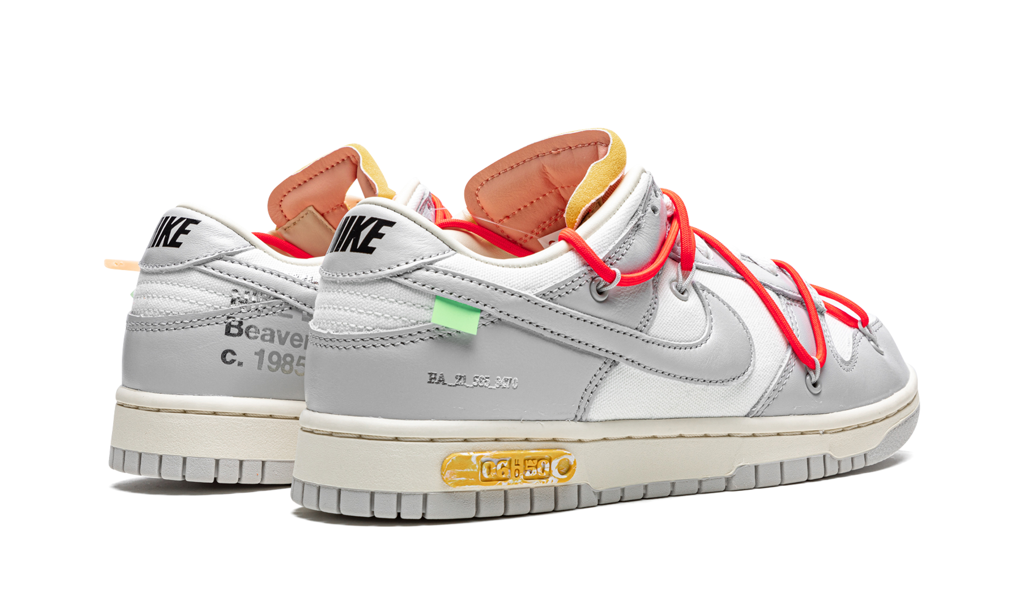 Dunk Low "Off-White - Lot 6" DM1602 110