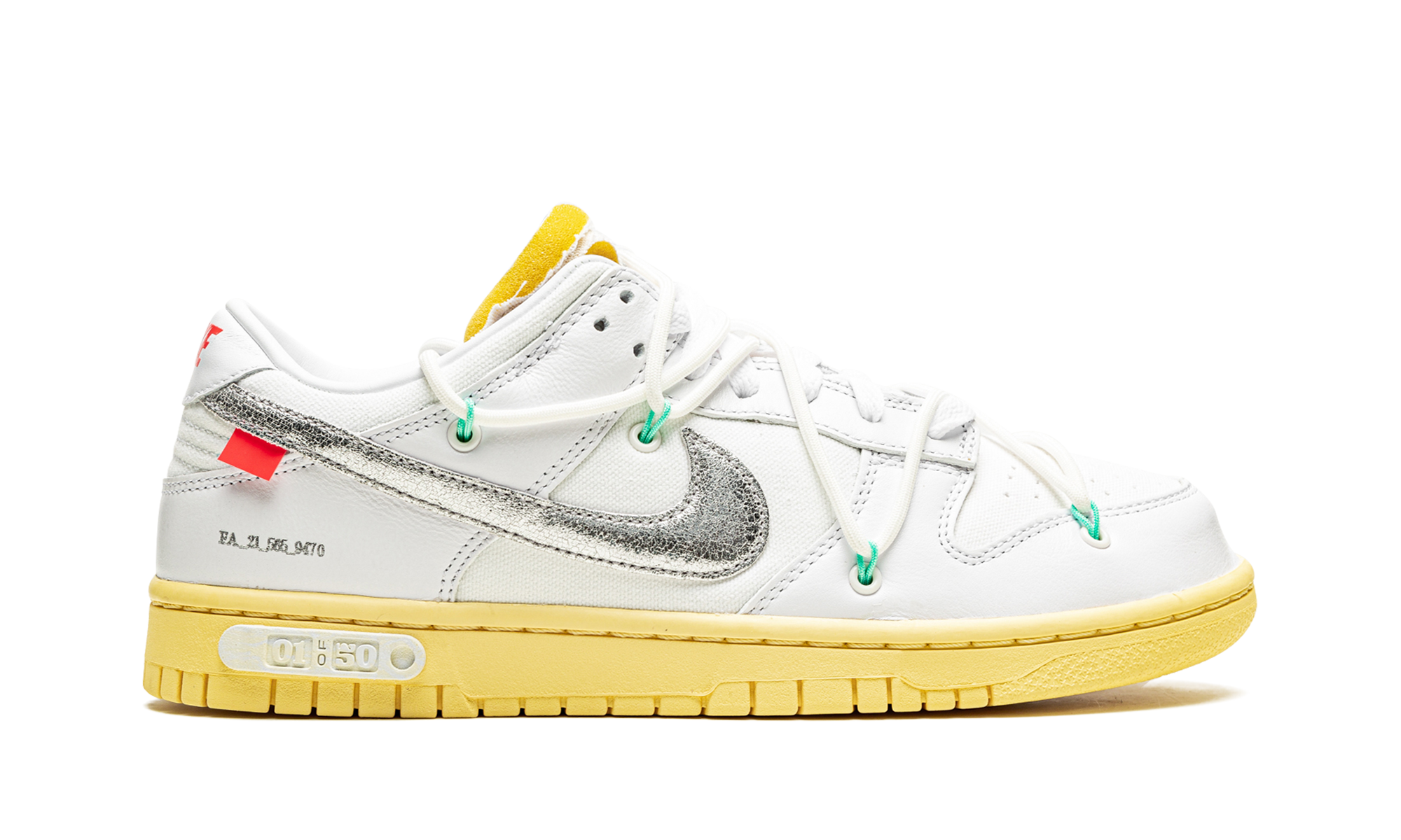 Dunk Low "Off-White - Lot 01" DM1602 127