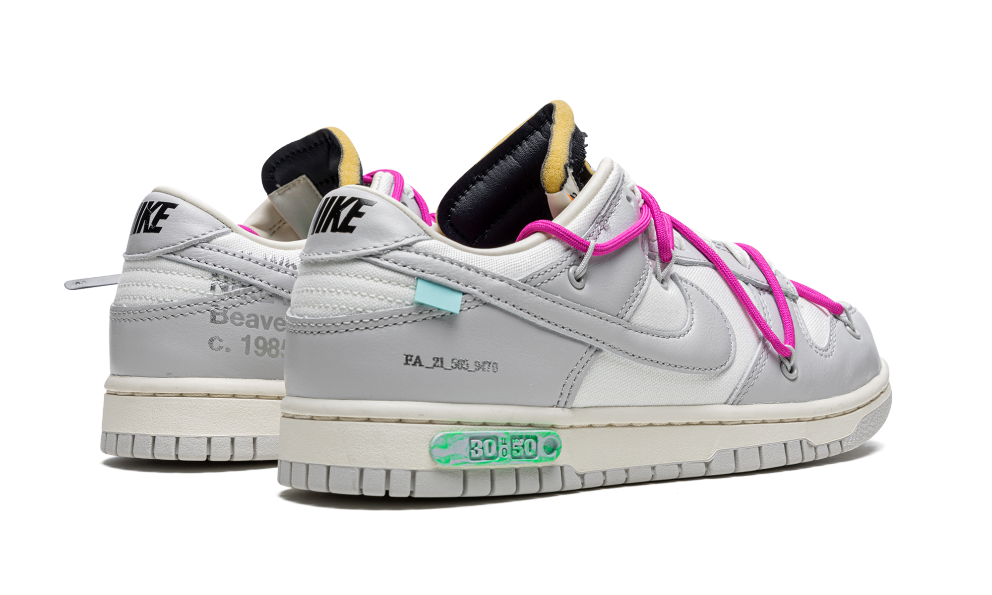 Dunk Low "Off-White - Lot 30" DM1602 122
