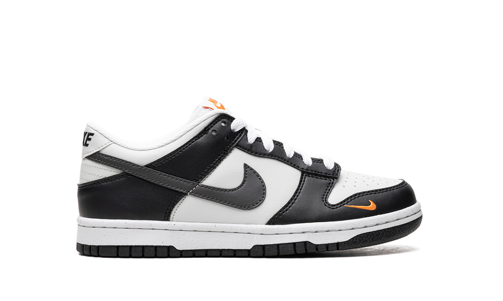 Dunk Low Next Nature GS "Black Bright Mandarin" FN7784 001