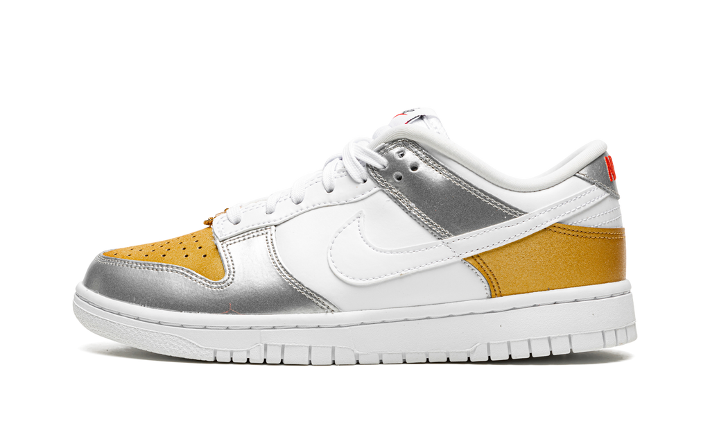DUNK LOW WMNS "Gold White Silver" DH4403 700