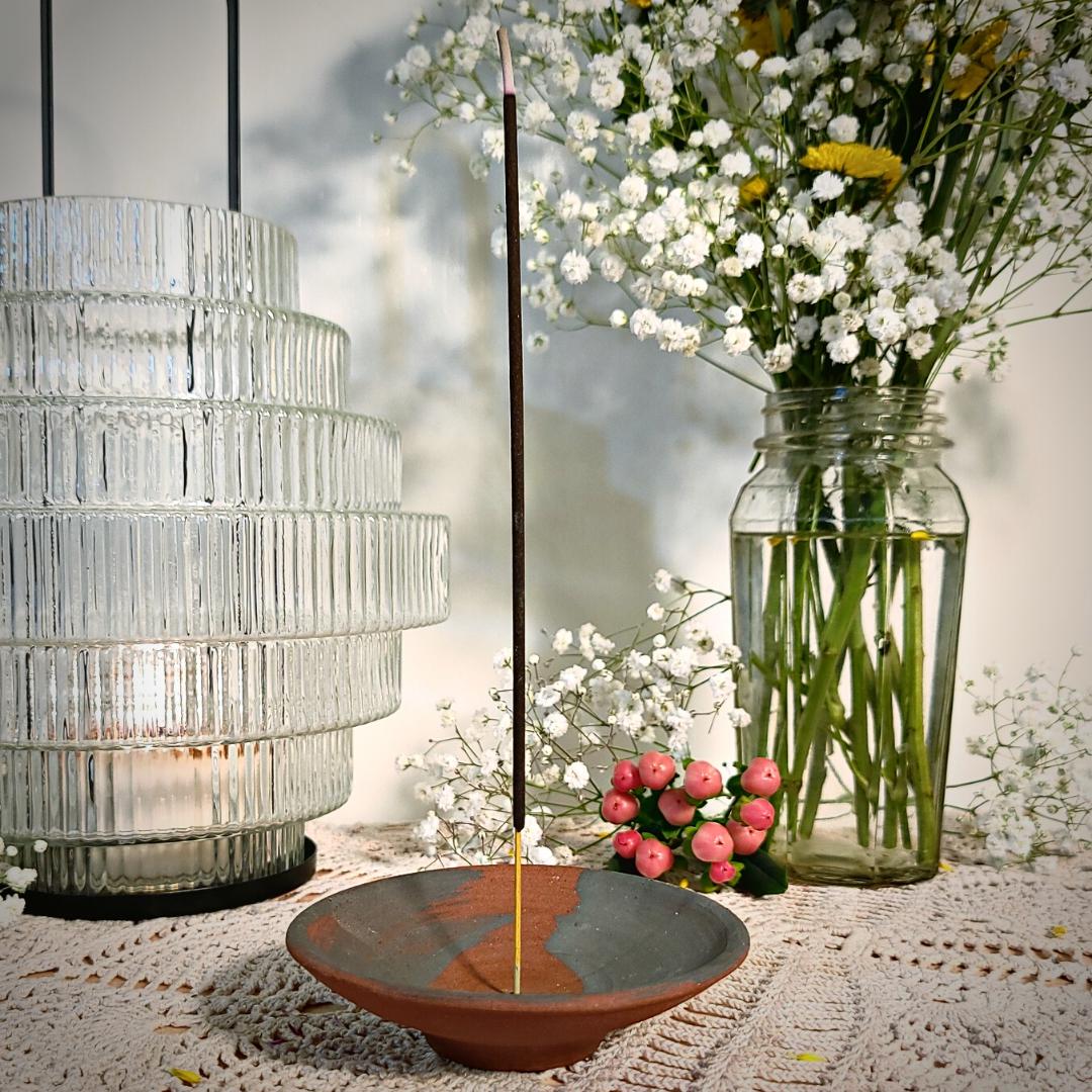 Ostara Incense: with All-Natural Camphor, Rose Geranium, Herbs, & Spices
