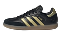 Samba Indoor GS "Gold Metallic / Gum" JR6349