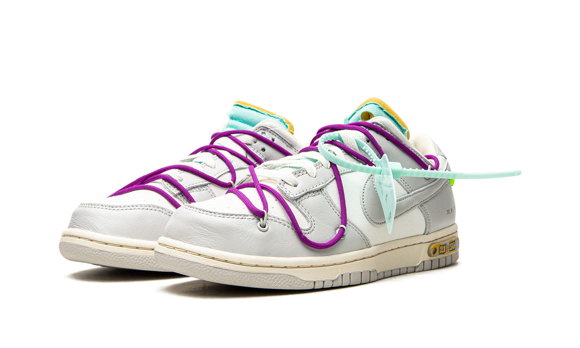 Dunk Low "Off-White - Lot 21" DM1602 100