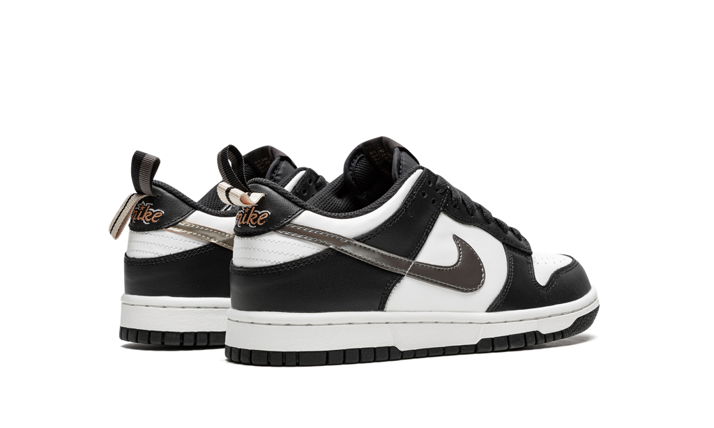 Dunk Low "Black White Metallic" DH9764 001