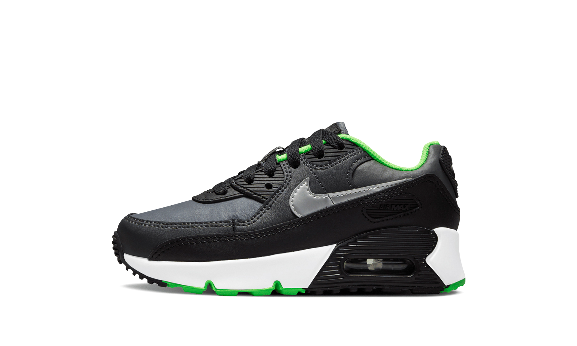 Pre School Nike Air Max 90 LTR "BLACK CHROME" CD6867-016