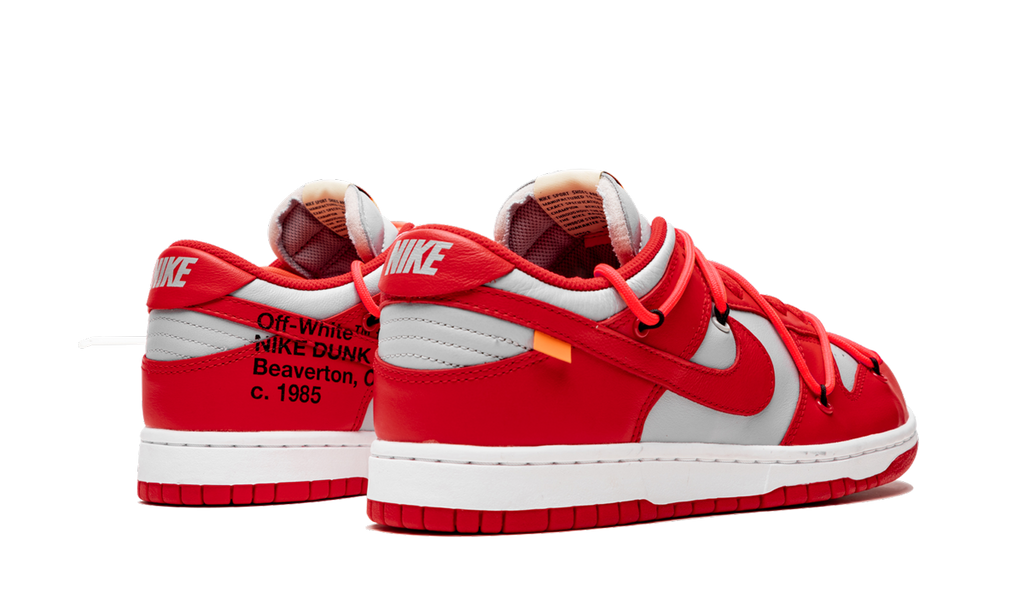Dunk Low "Off-White - University Red" CT0856 600