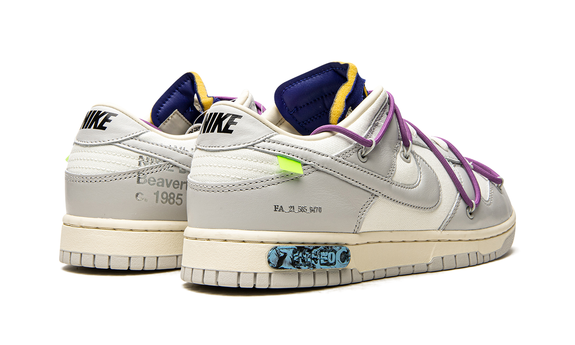 Dunk Low "Off-White - Lot 48" DM1602 107