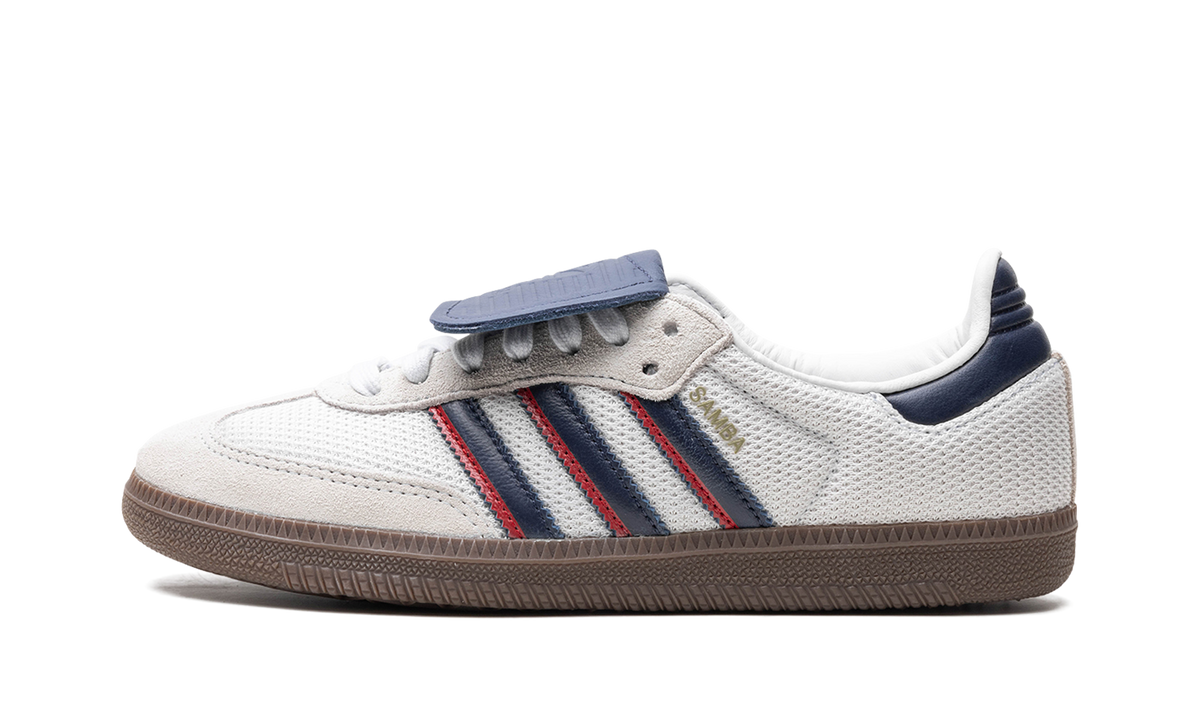 Samba LT "Crystal White Dark Blue" IE9169