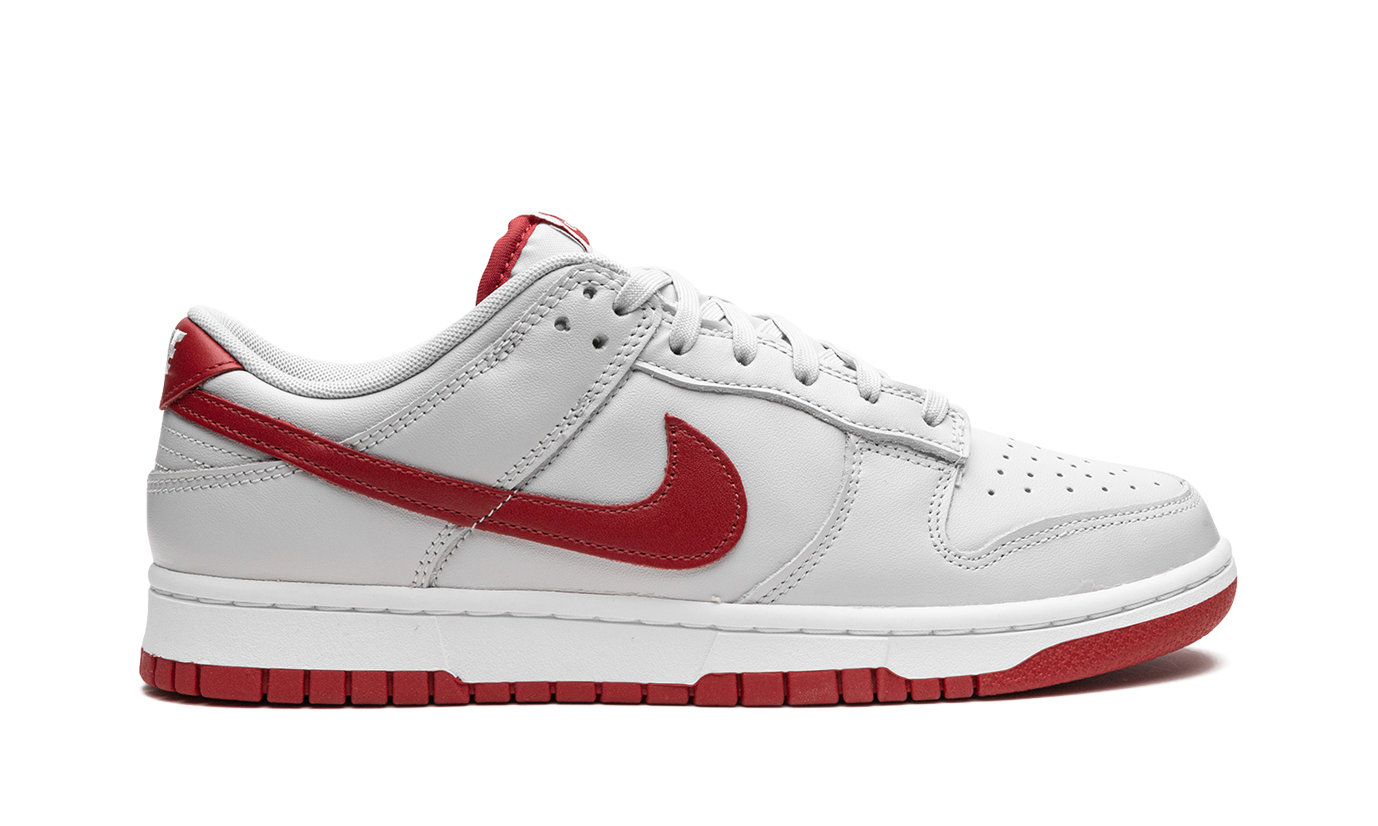 Dunk Low "Vast Grey / Varsity Red" FJ0832 011