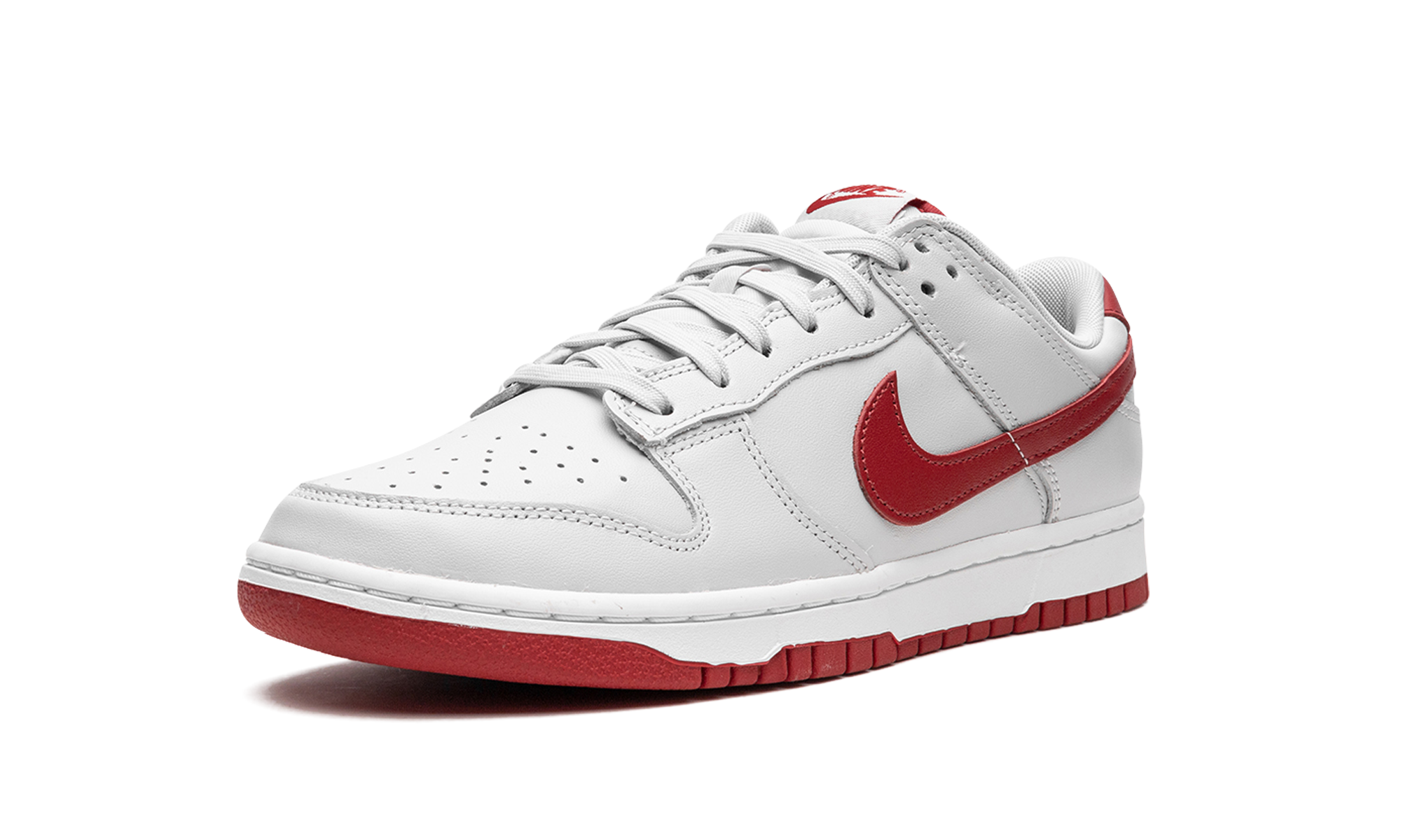 Dunk Low "Vast Grey / Varsity Red" FJ0832 011