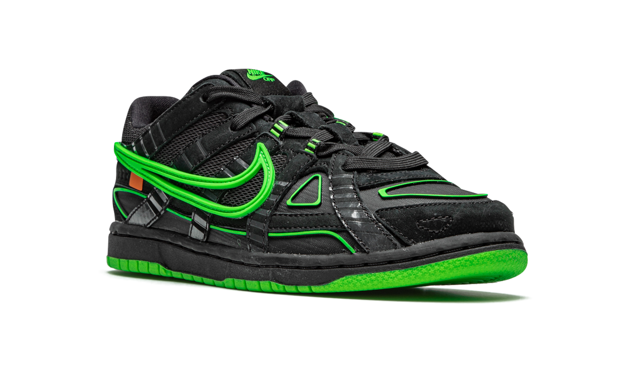Air Rubber Dunk PS "Off-White - Green Strike" CW7410 001