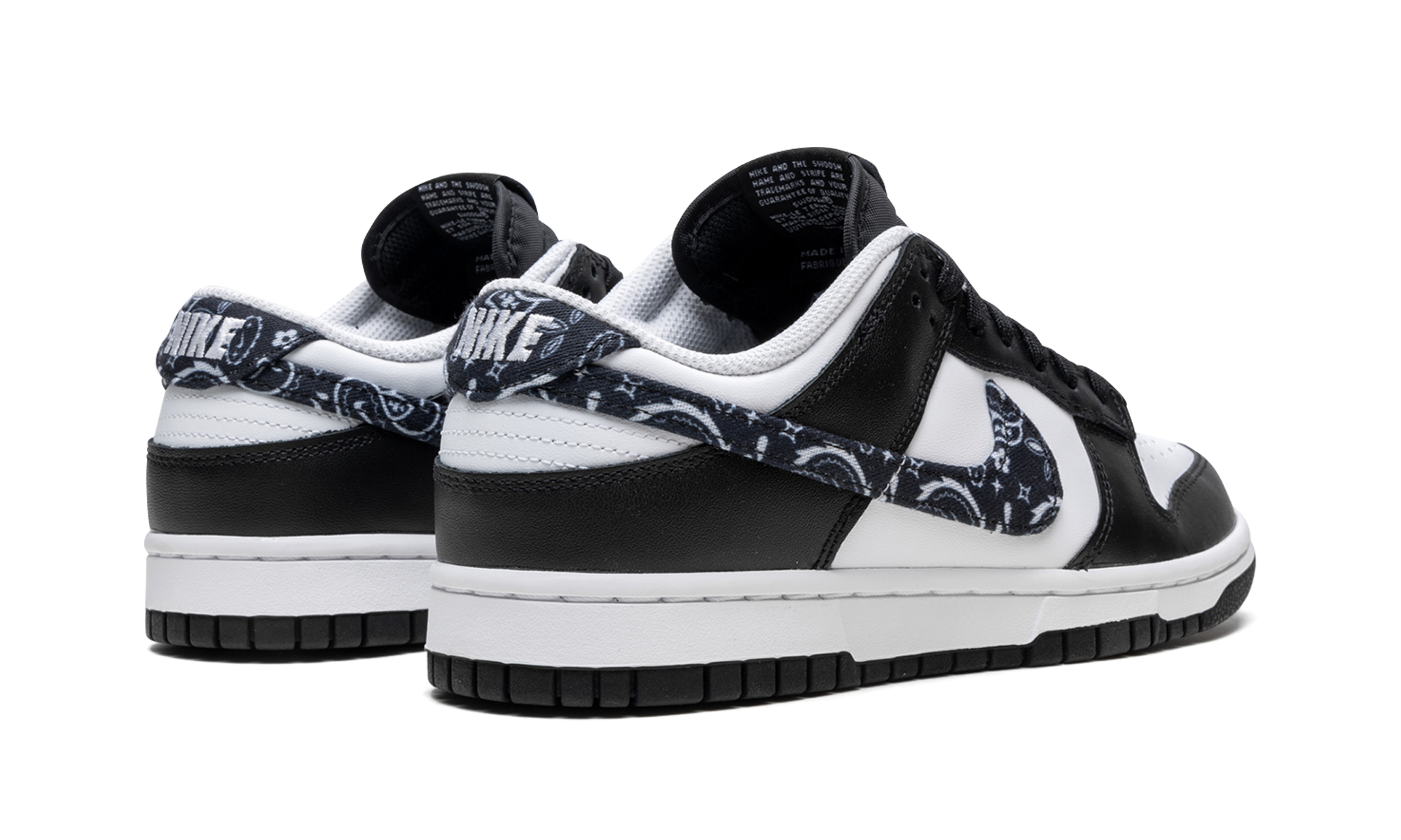 DUNK LO ESS MNS WMNS "Black Paisley" DH4401 100