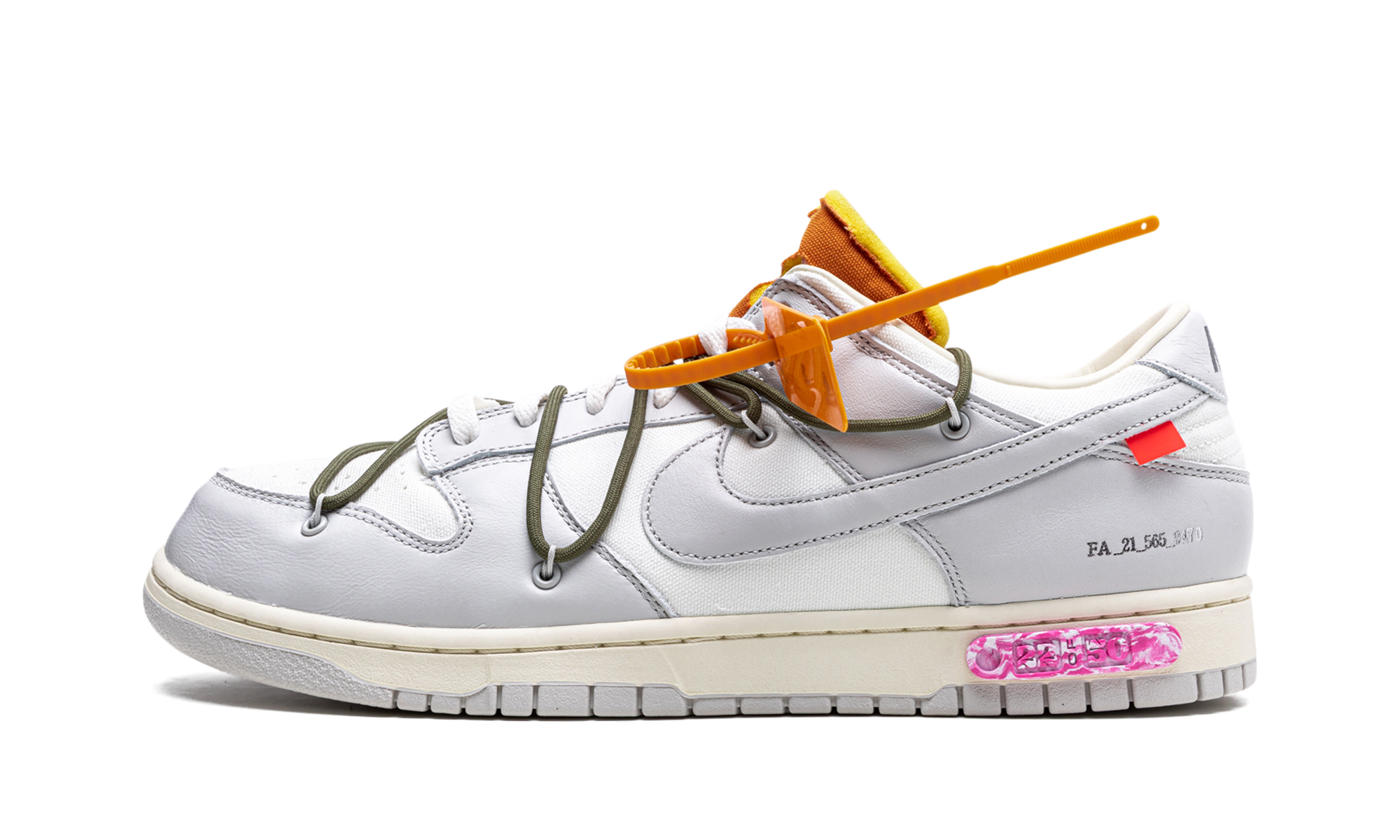 Dunk Low "Off-White - Lot 22" DM1602 124