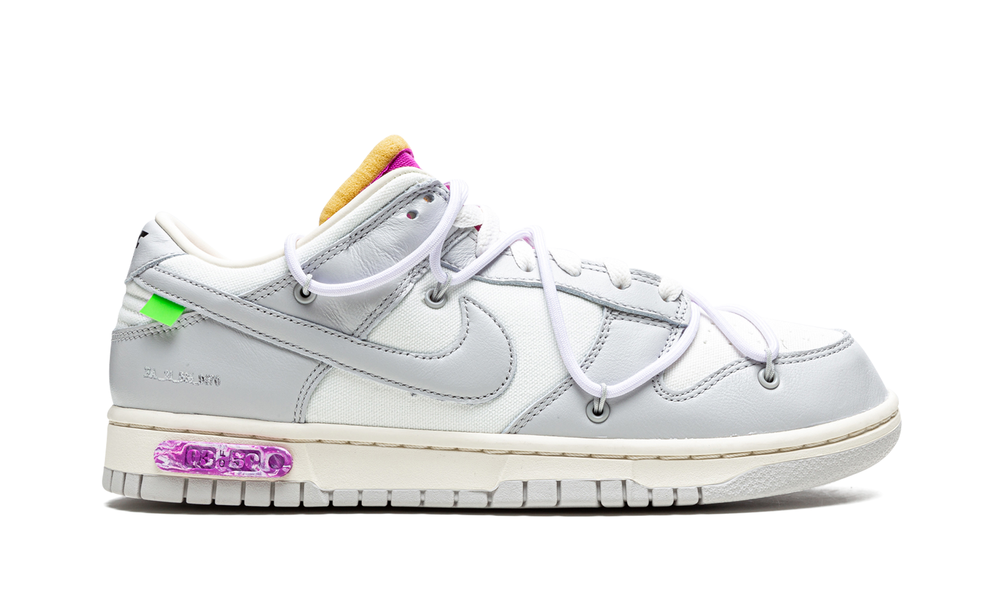 Dunk Low "Off-White - Lot 03" DM1602 118
