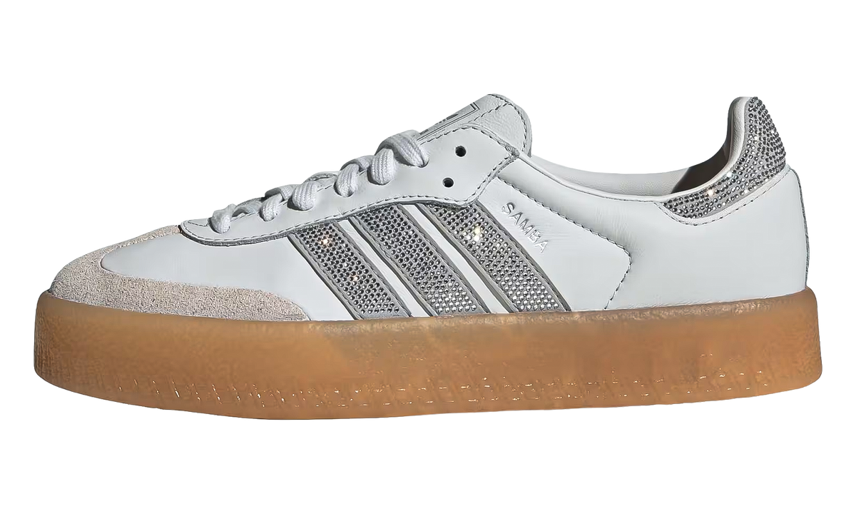 Samba WMNS "Crystal White / Silver Metallic / Gum" IH4046