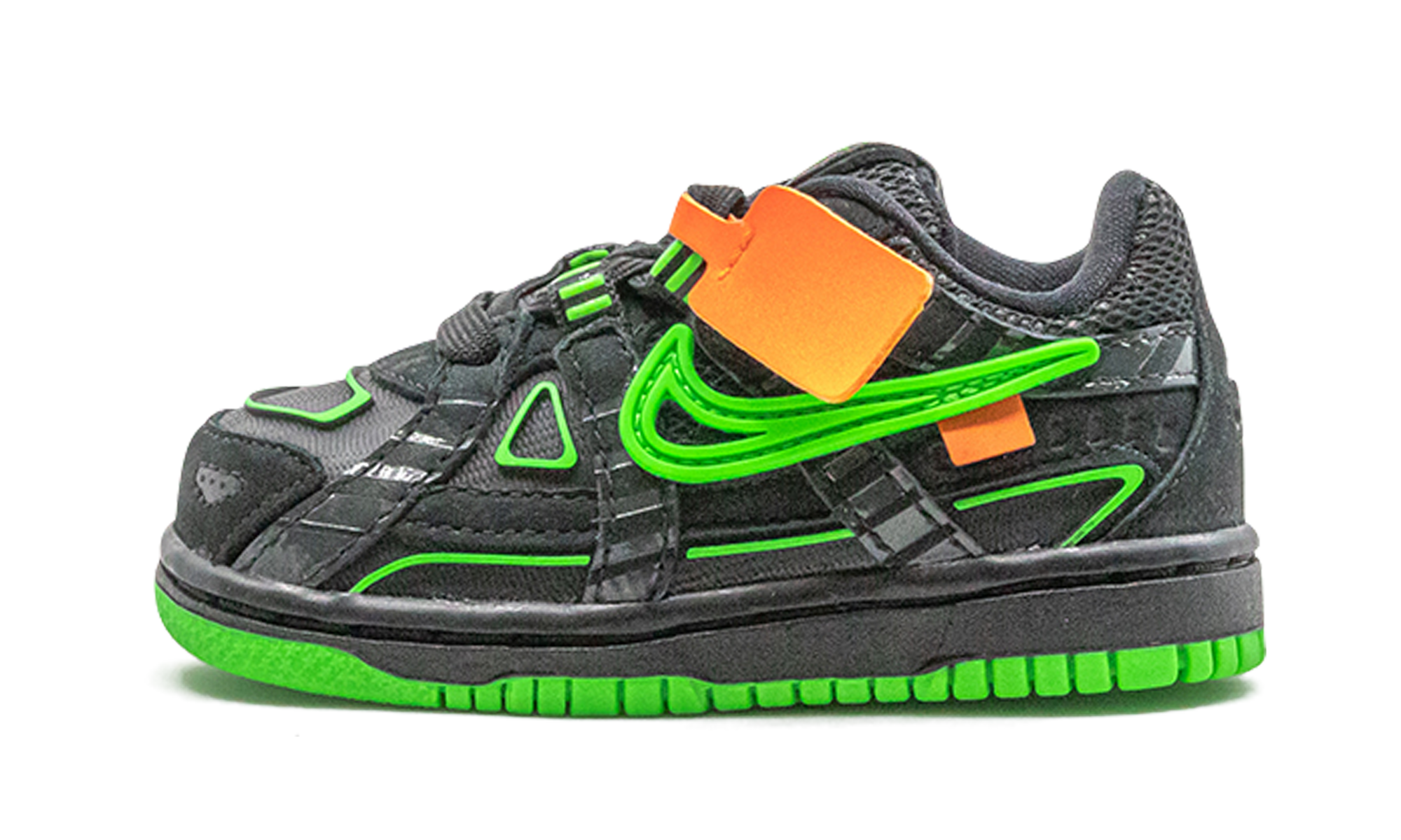 RUBBER DUNK TD "Off-White - Green Strike" CW7444 001