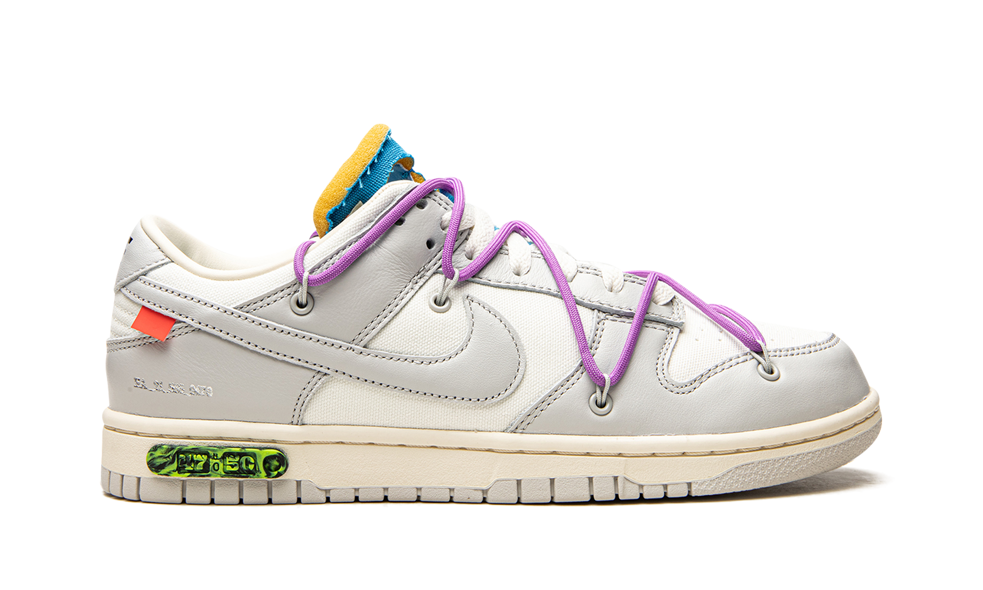 Dunk Low "Off-White - Lot 47" DM1602 125