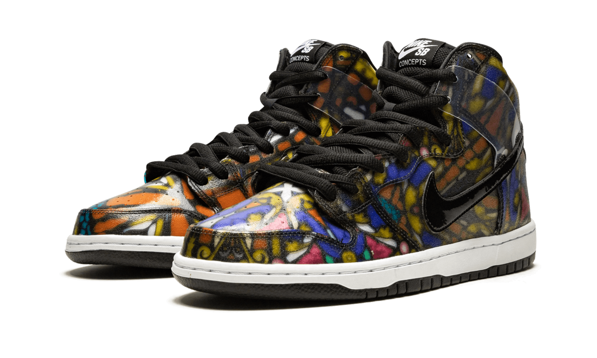 Dunk Hi Pro SB "Concepts Stained Glass - Special Box" 313171 606a