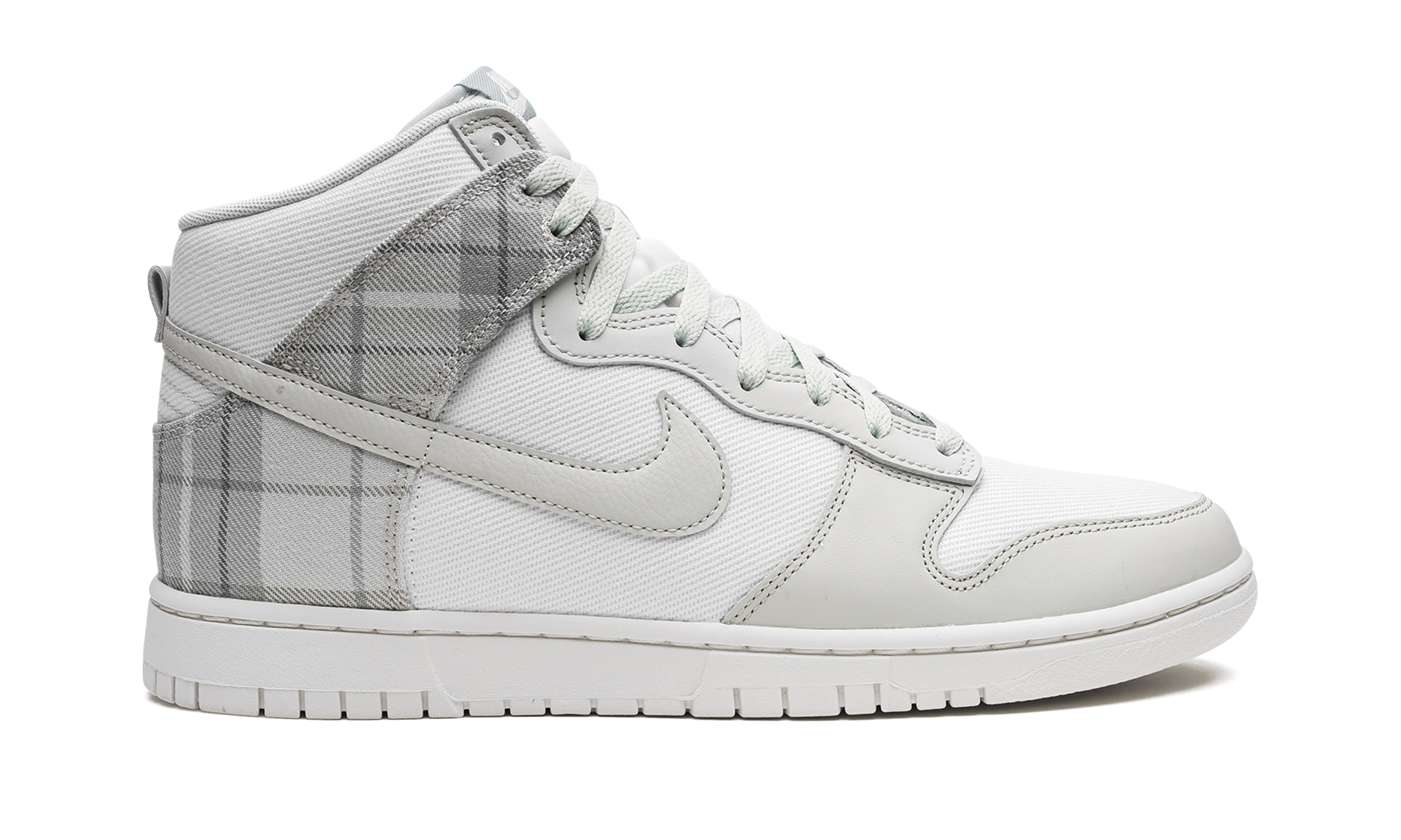 Dunk High "Plaid - Summit White" DV0826 100