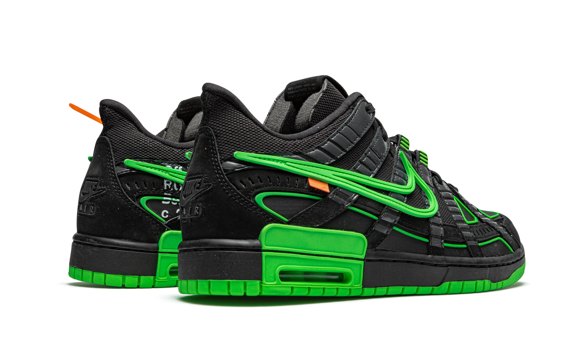 Air Rubber Dunk "Off-White - Green Strike" CU6015 001