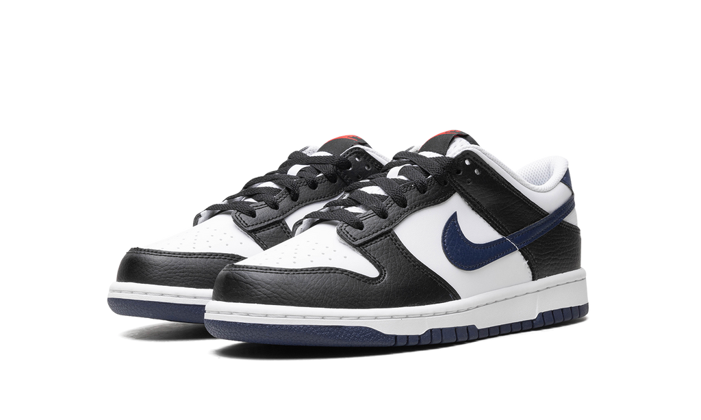 Dunk Low "Black / White / University Red / Midnight Navy" HJ9202 001