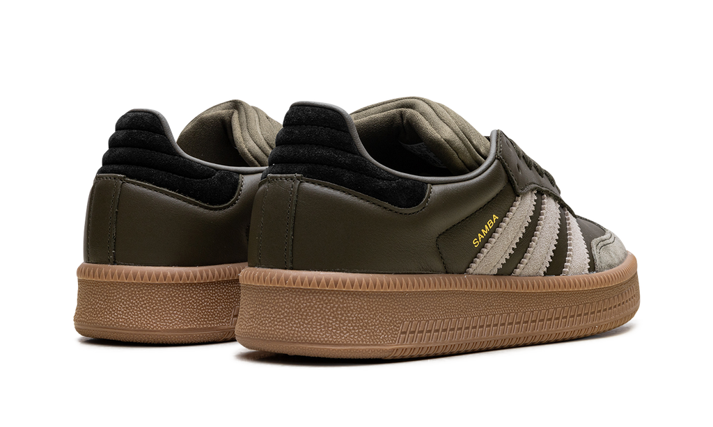 Samba XLG "Olive Strata Wonder Beige Gold Metallic" JQ2387