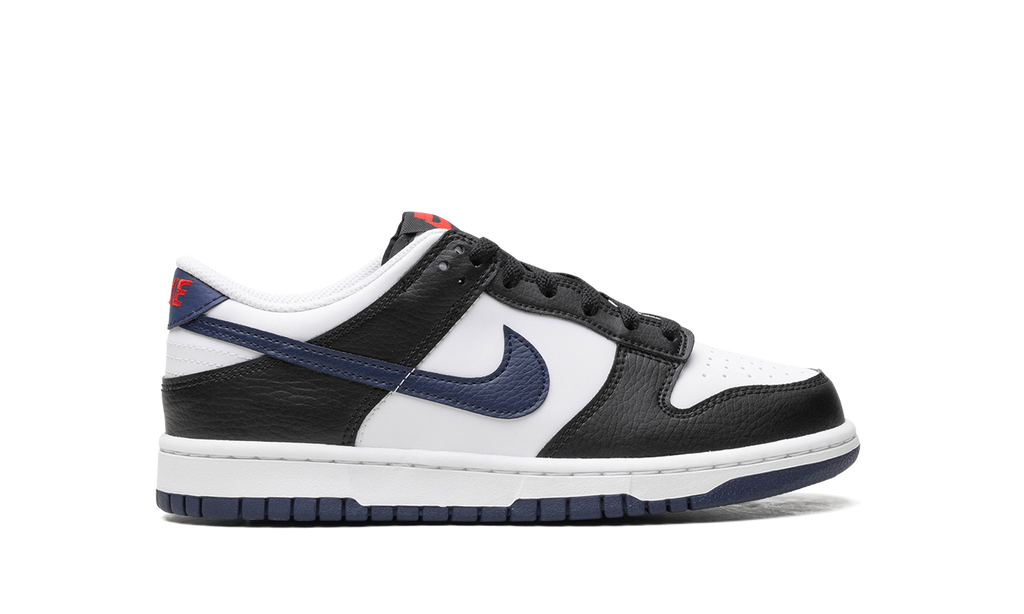 Dunk Low "Black / White / University Red / Midnight Navy" HJ9202 001