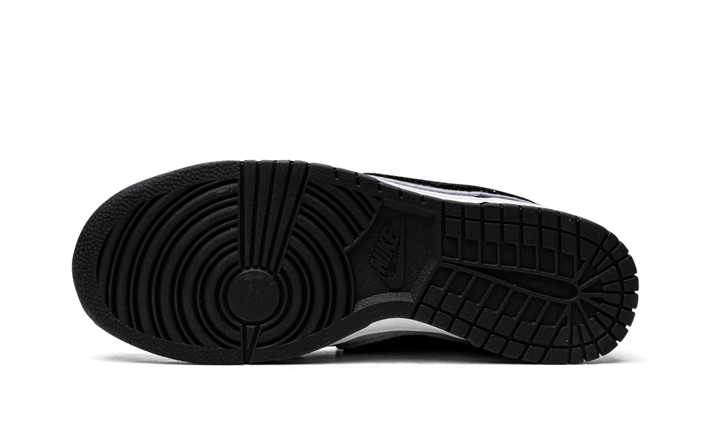Dunk Low "Chenille Swoosh Black Grey" DQ7683 001
