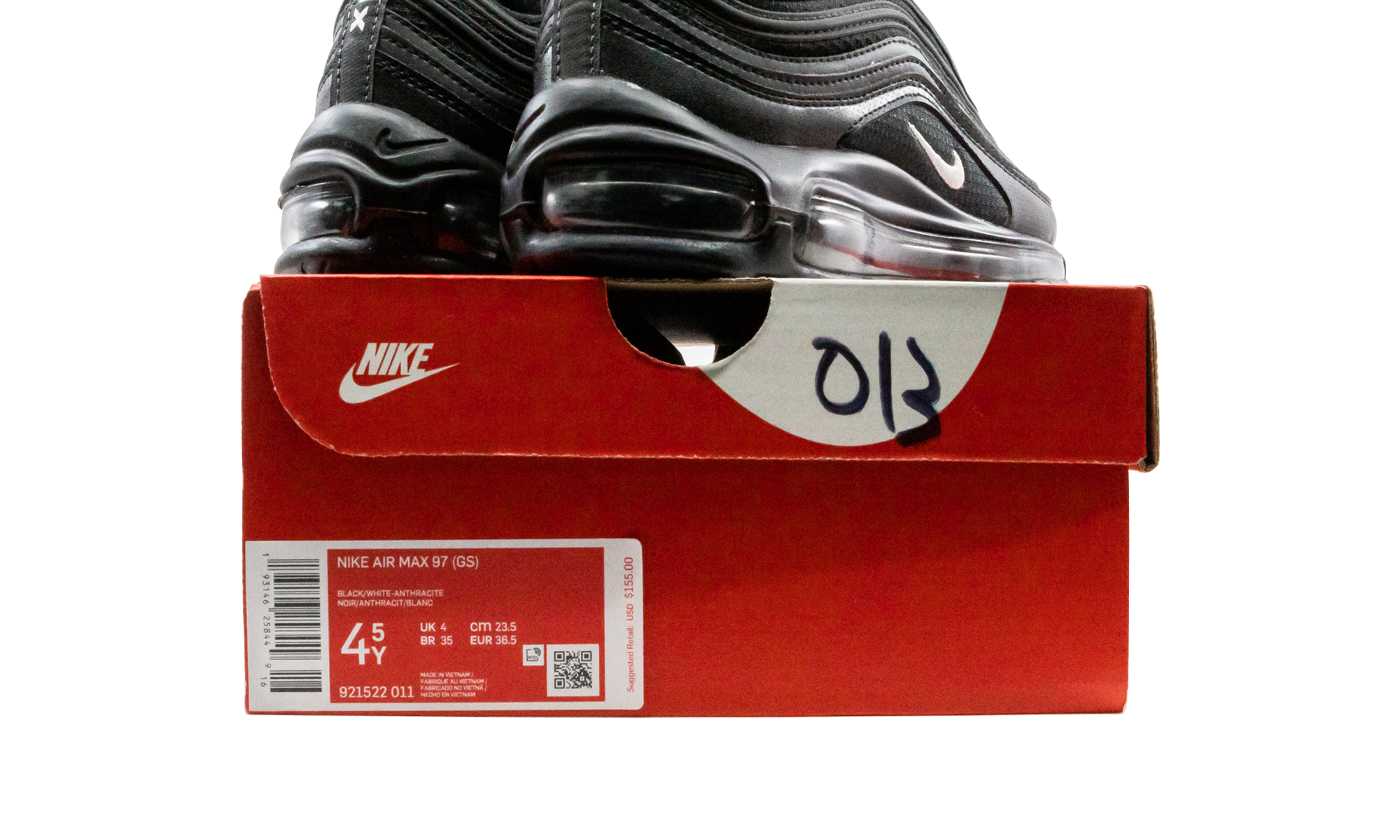 Air Max 97 "Black Anthracite" 921522 011