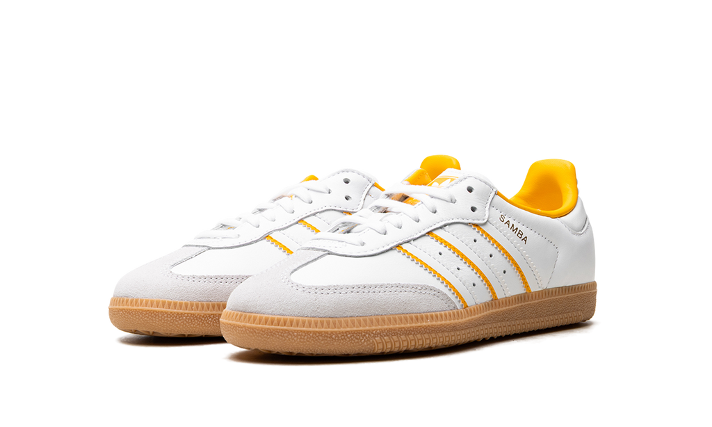 Samba OG GS "Cloud White Crystal White Crew Yellow" IH5582