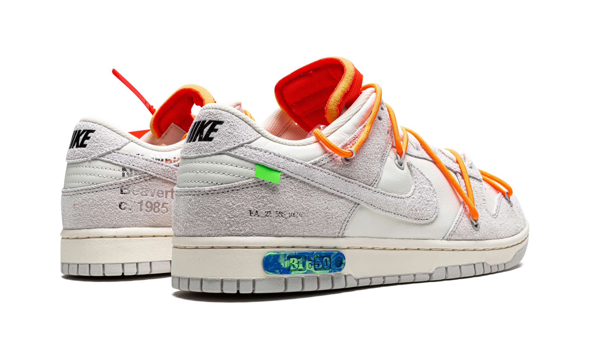 DUNK LOW OFF-WHITE "Off-White - Lot 31" DJ0950 116