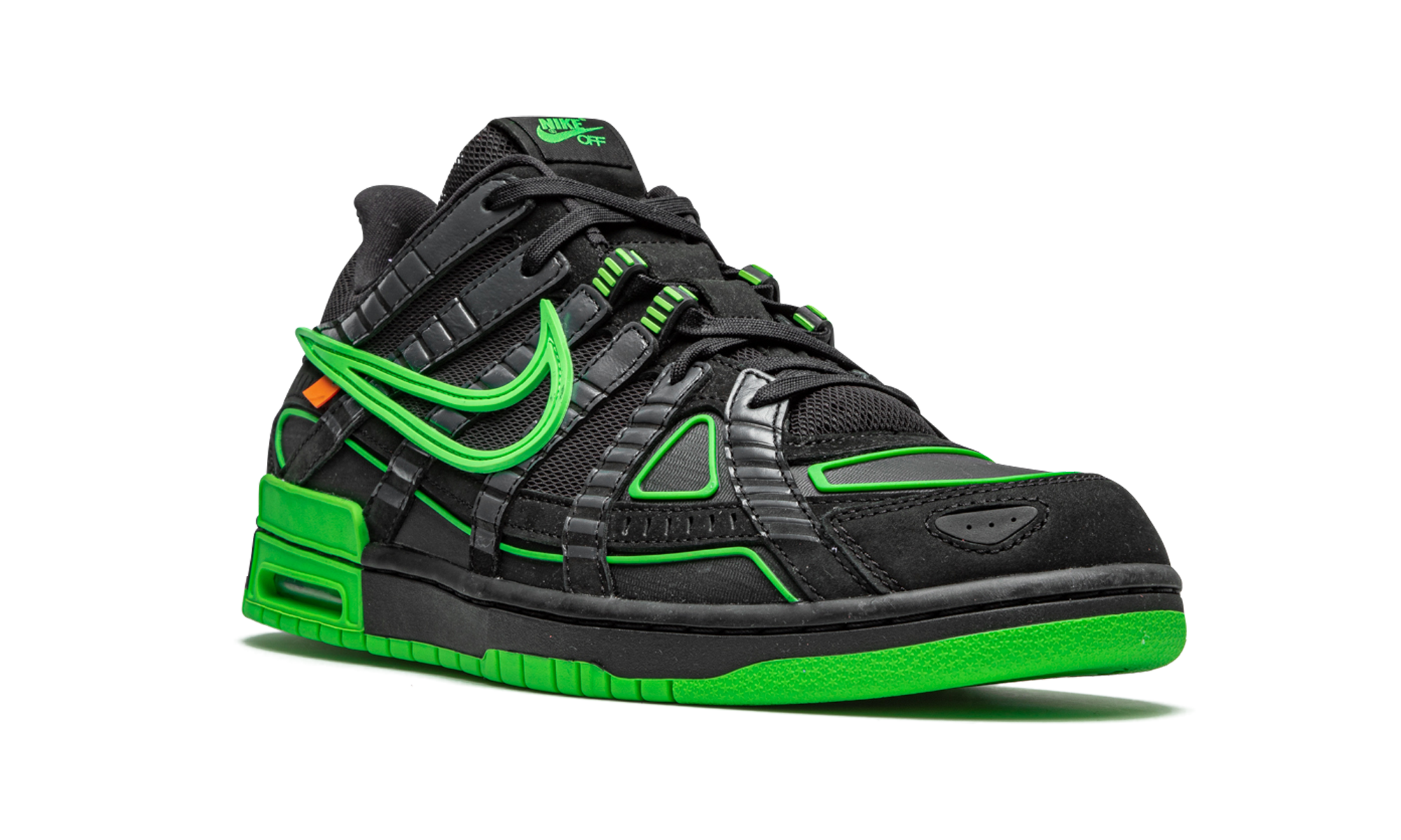Air Rubber Dunk "Off-White - Green Strike" CU6015 001