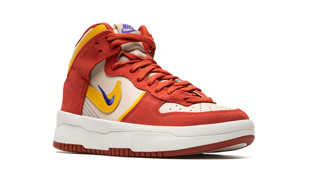 DUNK HIGH UP MNS WMNS "Dark Orange University Gold" DH3718 600