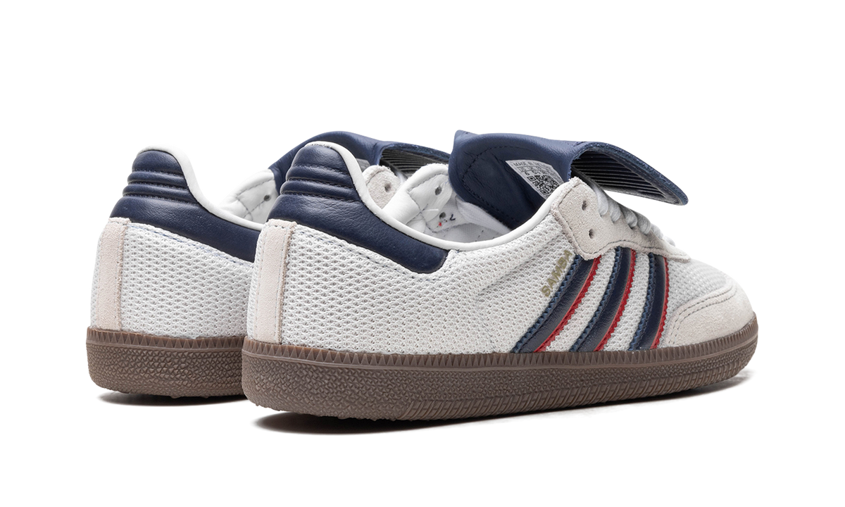 Samba LT "Crystal White Dark Blue" IE9169