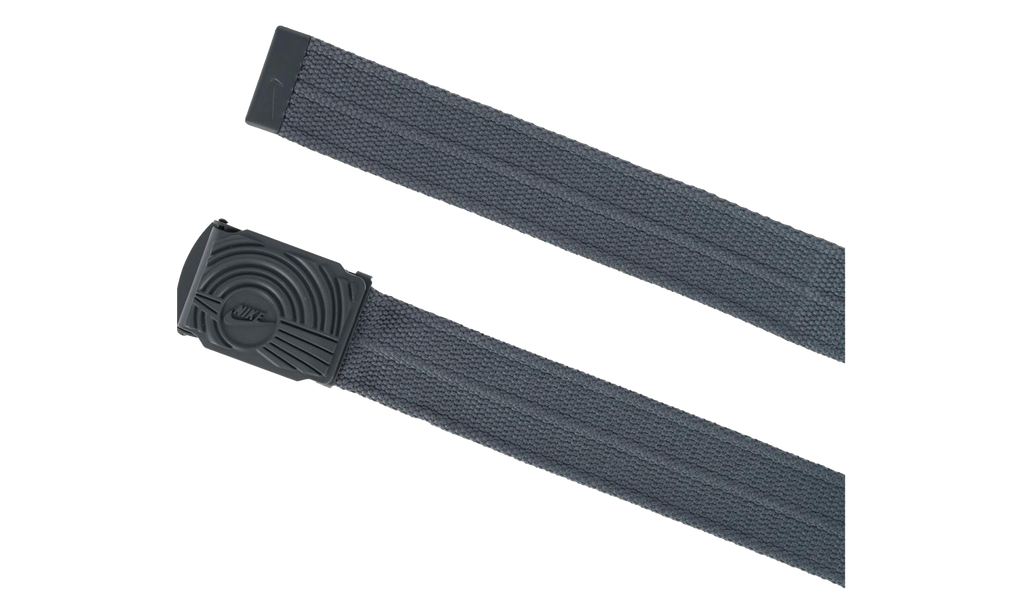 Ribbed Web Belt "Dunk Inspired Buckle - Dark Gray" 18001051 FA