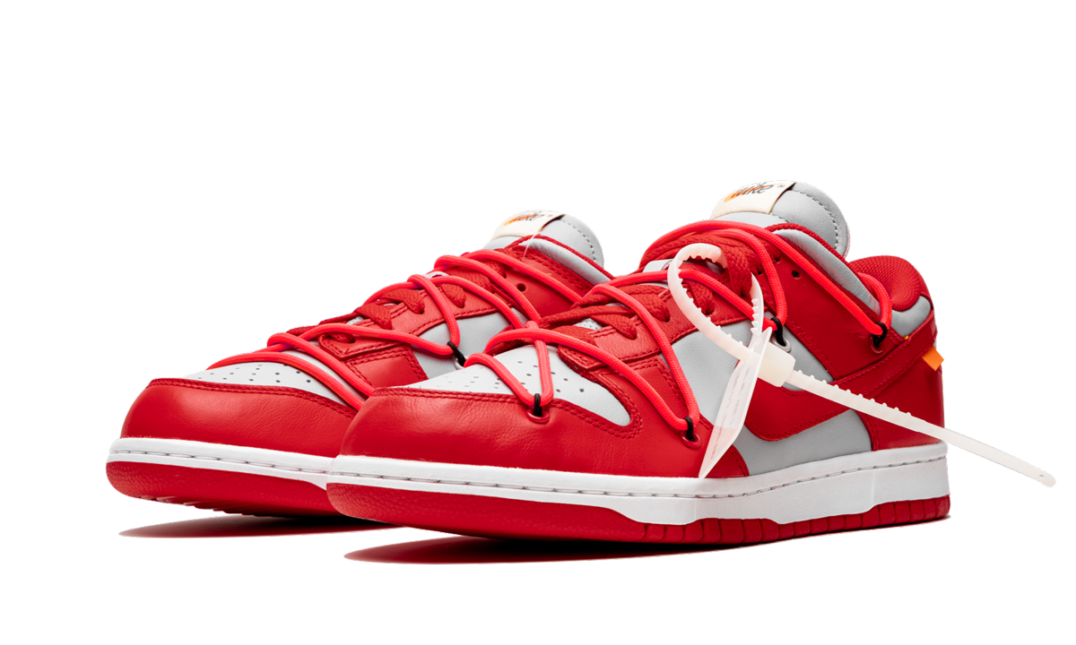 Dunk Low "Off-White - University Red" CT0856 600